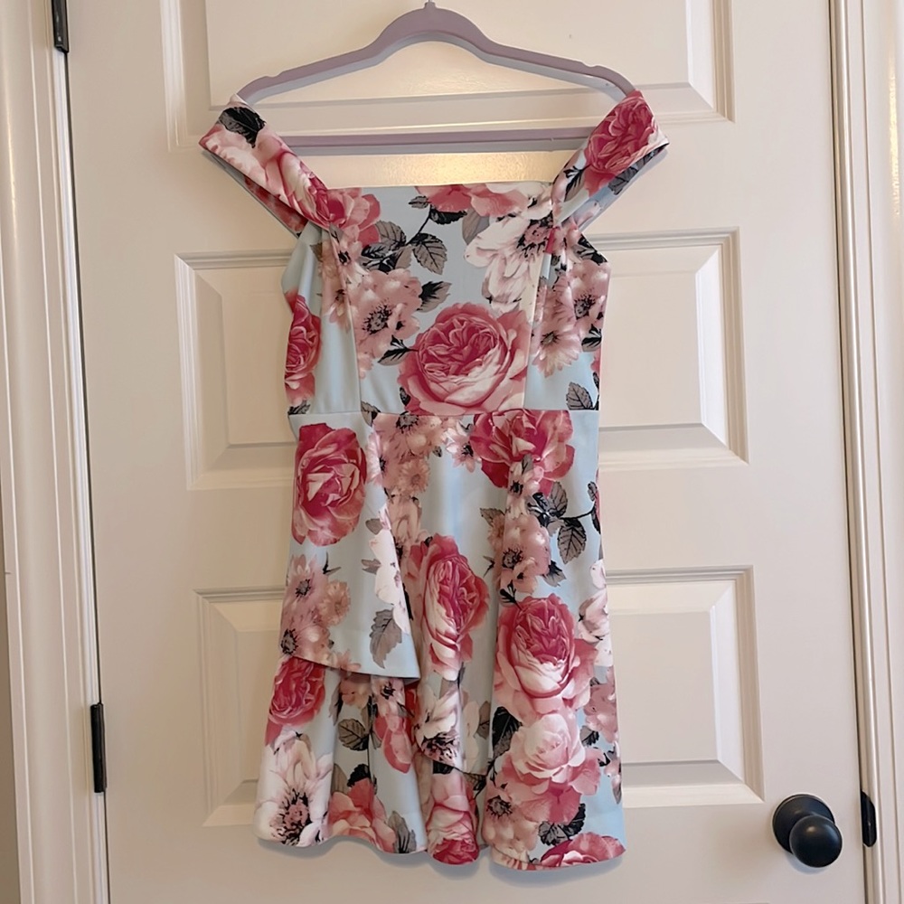 Floral Mini dress Jrs Sz Lg